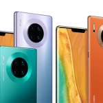 The Huawei Mate 30 Pro and Huawei Mate 30 Pro 5G smartphones.