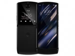 The Motorola Razr foldable smartphone.