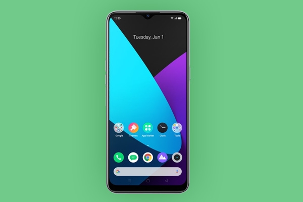 Realme UI on the Realme 6i