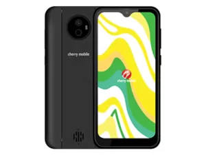 The Cherry Mobile Flare Y5 smartphone in black.