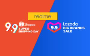 realme 9.9 Sale on Lazada and Shopee!