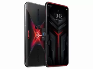 The Lenovo Legion Phone Duel smartphone Vengeance Red color.