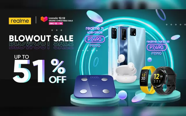 realme PH Lazada 12.12 2020 Sale