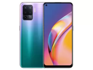 The OPPO A94 smartphone in Fantastic Purple color.