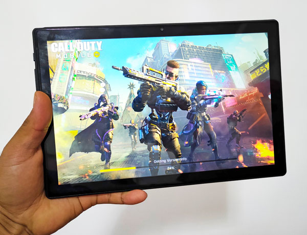 Call of Duty Mobile on the Teclast M40 tablet.