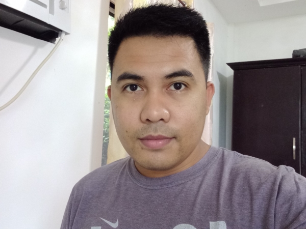 Samsung Galaxy A12 sample selfie.