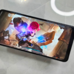 Playing Mobile Legends on the Samsung galaxy A12!