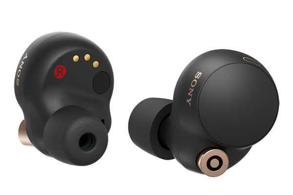 Here are the individual Sony MF-1000XM4 earphones.