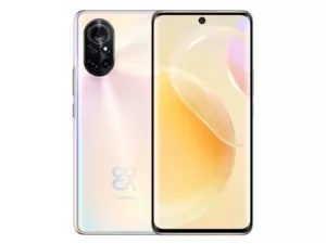 The Huawei nova 8 smartphone Blush Gold color.