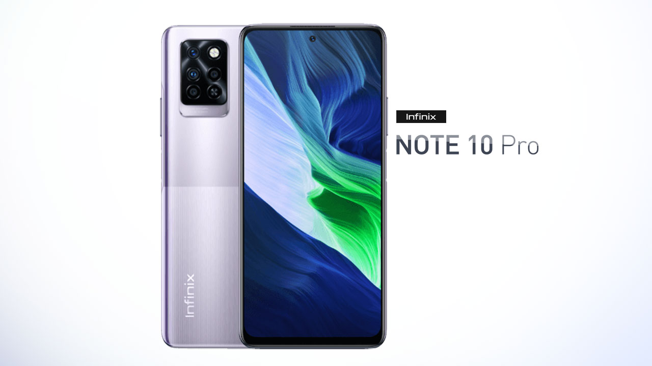 infinix note 10 pro body material