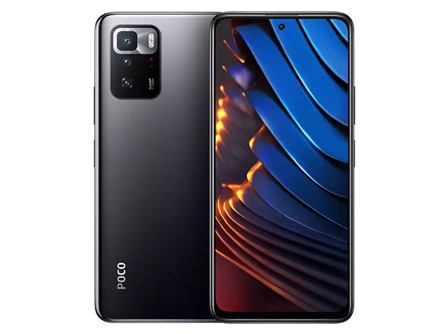 The POCO X3 GT smartphone.