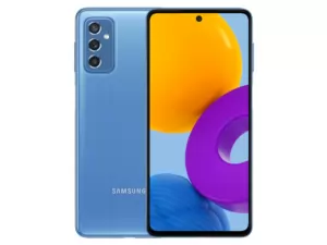 The Samsung Galaxy M52 5G smartphone.