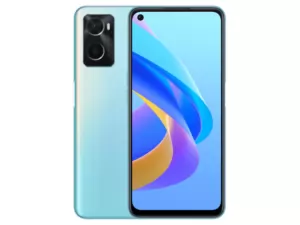 The OPPO A76 smartphone.