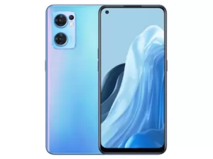 The OPPO Reno7 5G smartphone.