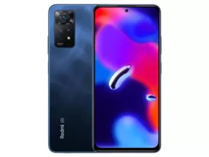 The Xiaomi Redmi Note 11 Pro+ 5G in Mirage Blue color.