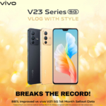 The vivo V23 Series 5G record-breaking performance!