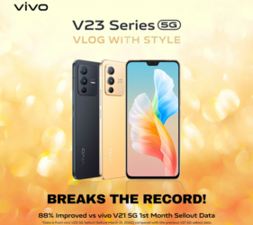 The vivo V23 Series 5G record-breaking performance!