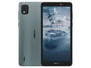 The Nokia C2 2nd Edition in blue.