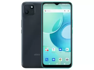 The WIKO T10 smartphone in black.