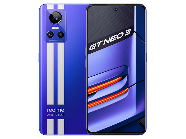GT Neo3, el nuevo teléfono de realme con sorprendente carga rápida de 150W