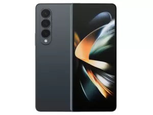 The Samsung Galaxy Z Fold 4 in Graygreen color.