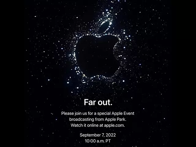 Apple September 7 event invite.