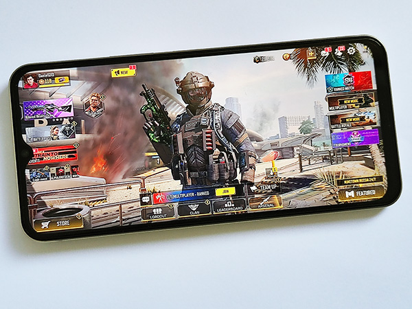 Call of Duty Mobile on the vivo Y35.
