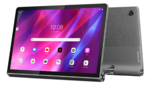 The Lenovo Yoga Tab 11 tablet.