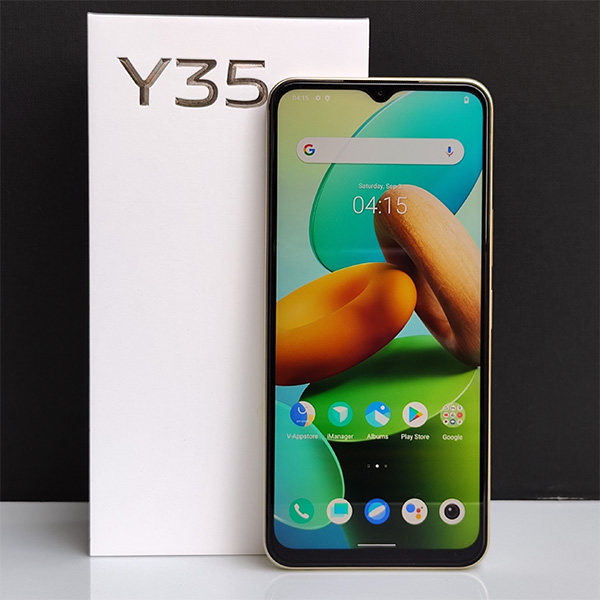 The vivo Y35 is now ready for a full review.