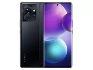 The Infinix Zero Ultra smartphone in Genesis Noir color.