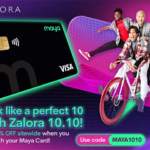 Maya Card 50% OFF promo for Zalora 10.10 SALE.