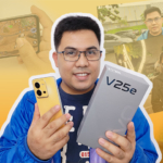 Hands on with the vivo V25e smartphone.