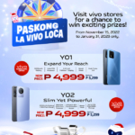 vivo announces big Christmas Offers for vivo Y02 and vivo Y01, now only for PHP 4,999!
