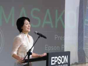 Masako Kusama - Epson Philippines Corporation President.