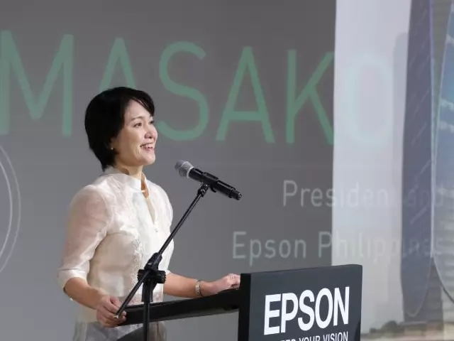 Masako Kusama - Epson Philippines Corporation President.