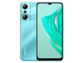 The Infinix Hot 20i smartphone in green color.