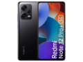 The Xiaomi Redmi Note 12 Pro Plus 5G smartphone in Obsidian Black color.