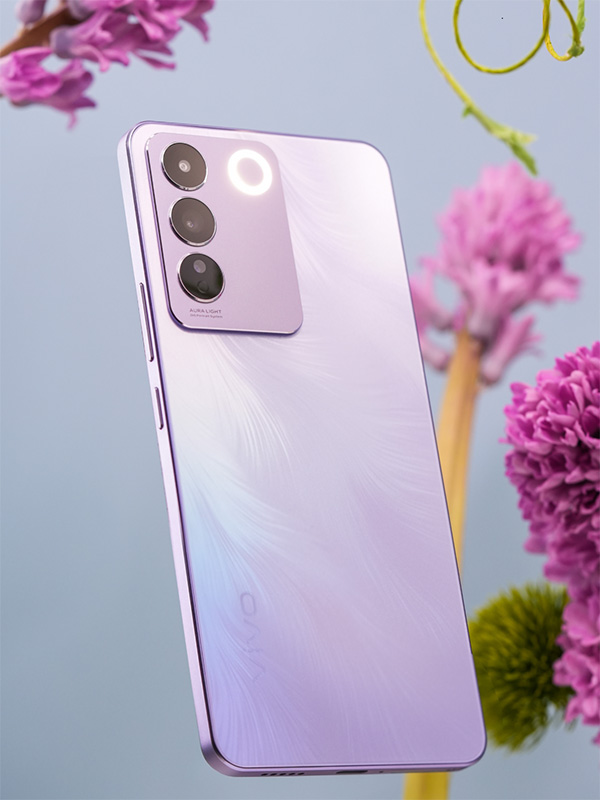 vivo V27e in Lavender Purple