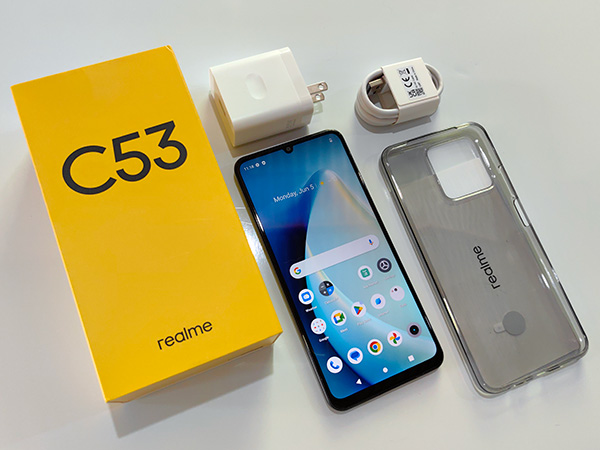 Unboxing the realme C53.