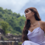 Actress Nadine Lustre captured using the OPPO Reno10 Pro+ with portrait mode.