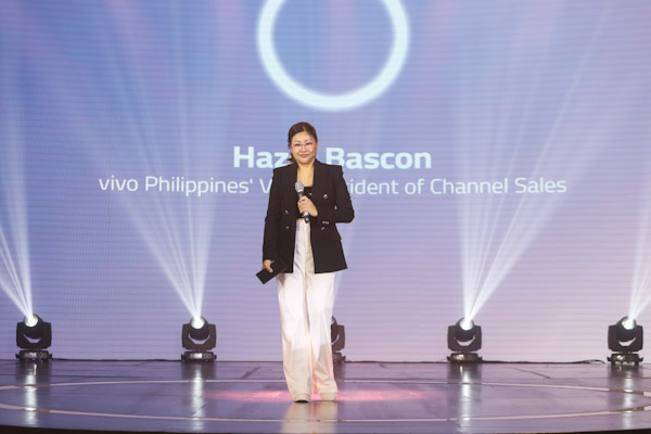 Hazel Bascon at the vivo V29 Series launch event.