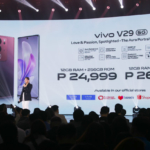Price reveal during the vivo V29 Series launching event.