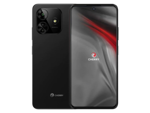 The Cherry Aqua S11 Pro smartphone in black.