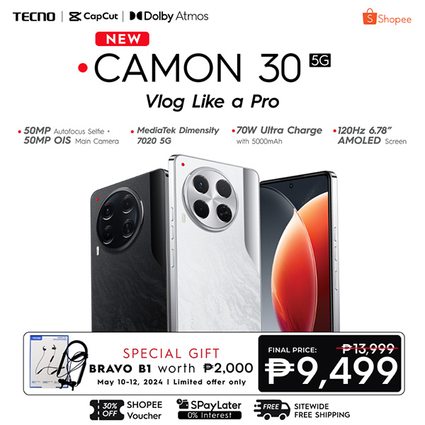 TECNO CAMON 30 5G features