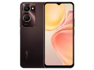 The vivo Y18 smartphone in Mocha Brown color.