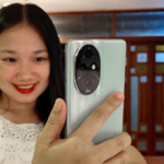 Capturing portraits using the HONOR 200 Pro smartphone.