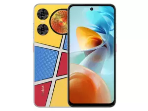 The nubia Music Pro smartphone in Pop Art color.
