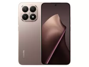 The Xiaomi 15T smartphone in Rose Gold color.