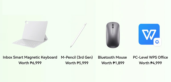 HUAWEI MatePad 11.5 S 2026 freebies