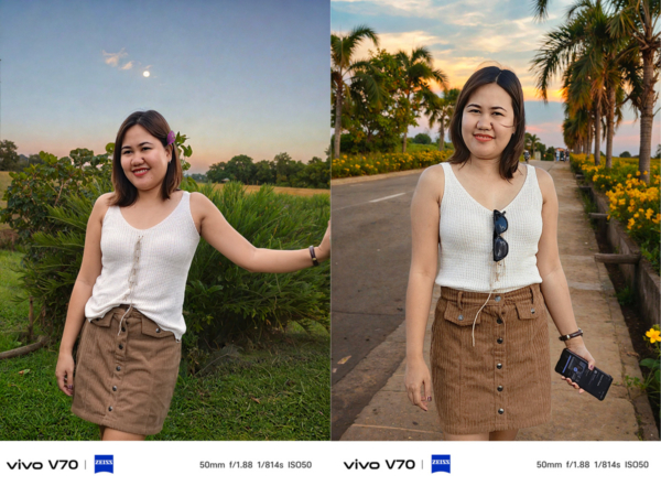 AI Magic Weather Morning Glow and Evening Glow.